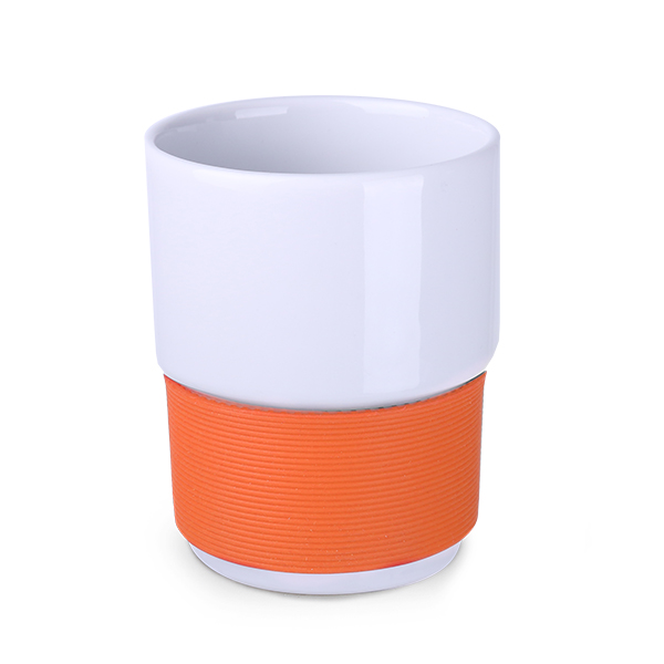 blanc / orange